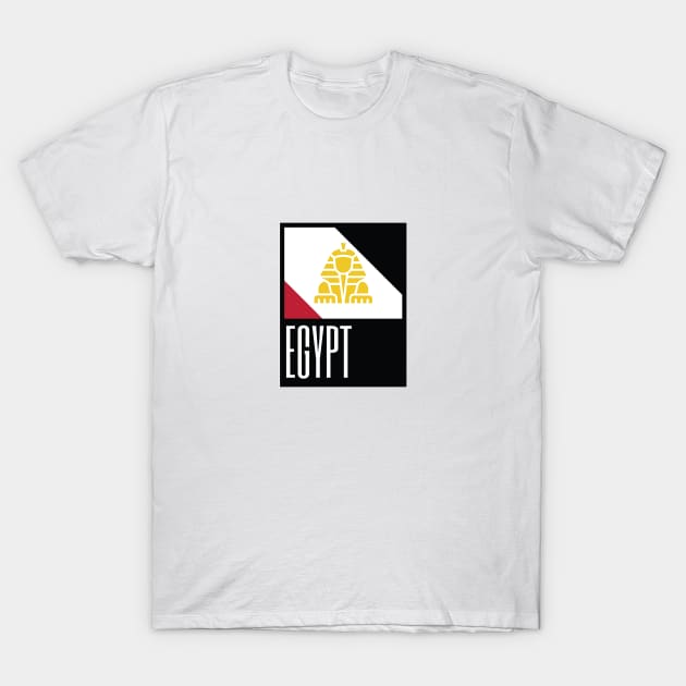 Egypt Country Symbols T-Shirt by kindacoolbutnotreally